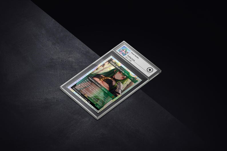 Lathril Blade of Elves Anime Waifu Playtest Proxy Card: Custom TCG Art ...