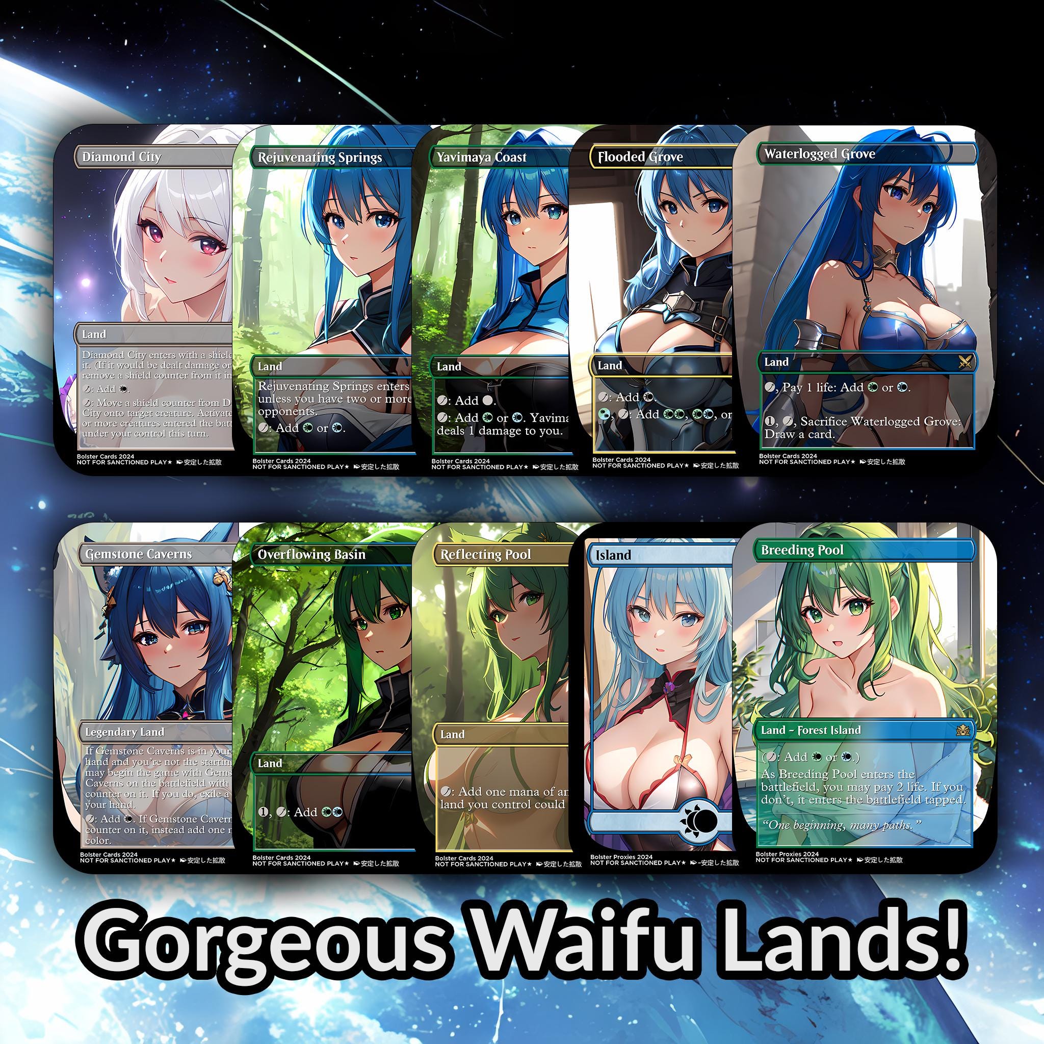 Nadu Simic Ramp Commander Deck: Anime Waifu Proxy 100 +cards TCG EDH - Etsy