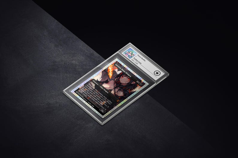 Ancient Brass Dragon Anime Waifu Playtest Proxy Card: Custom TCG Art - Etsy