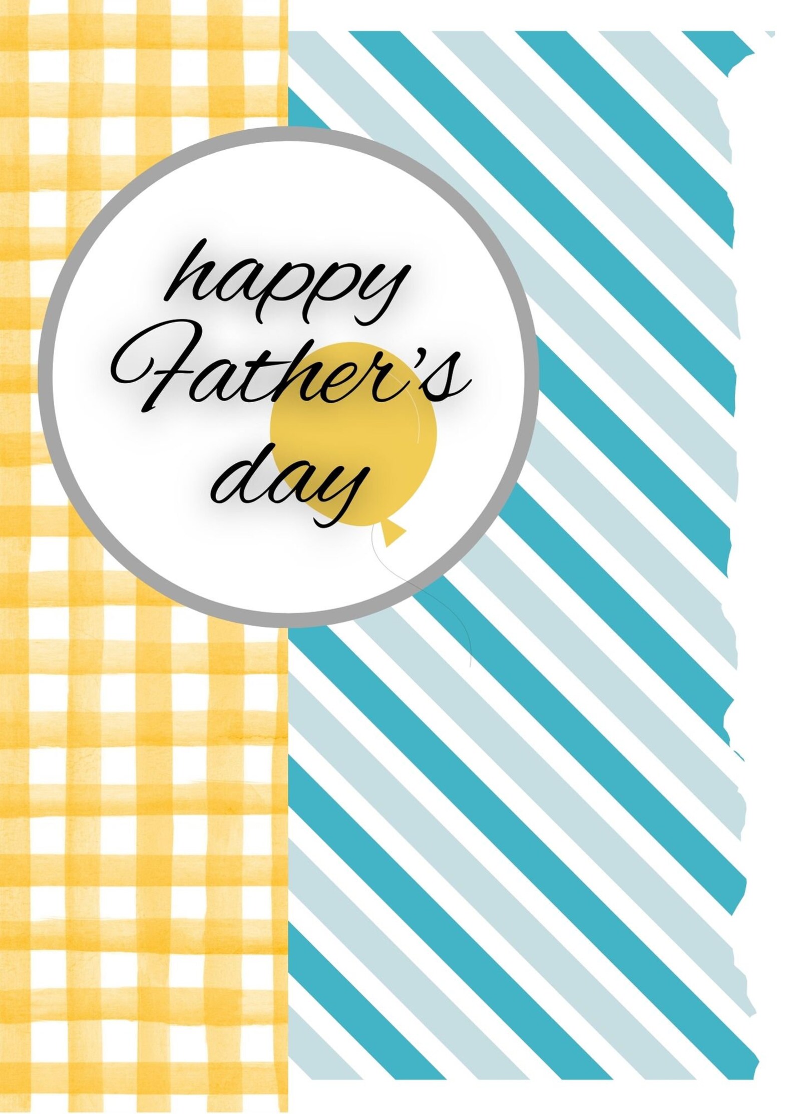 Printable Father's Day Card, Printable Card, Cute Printable Dad Card ...