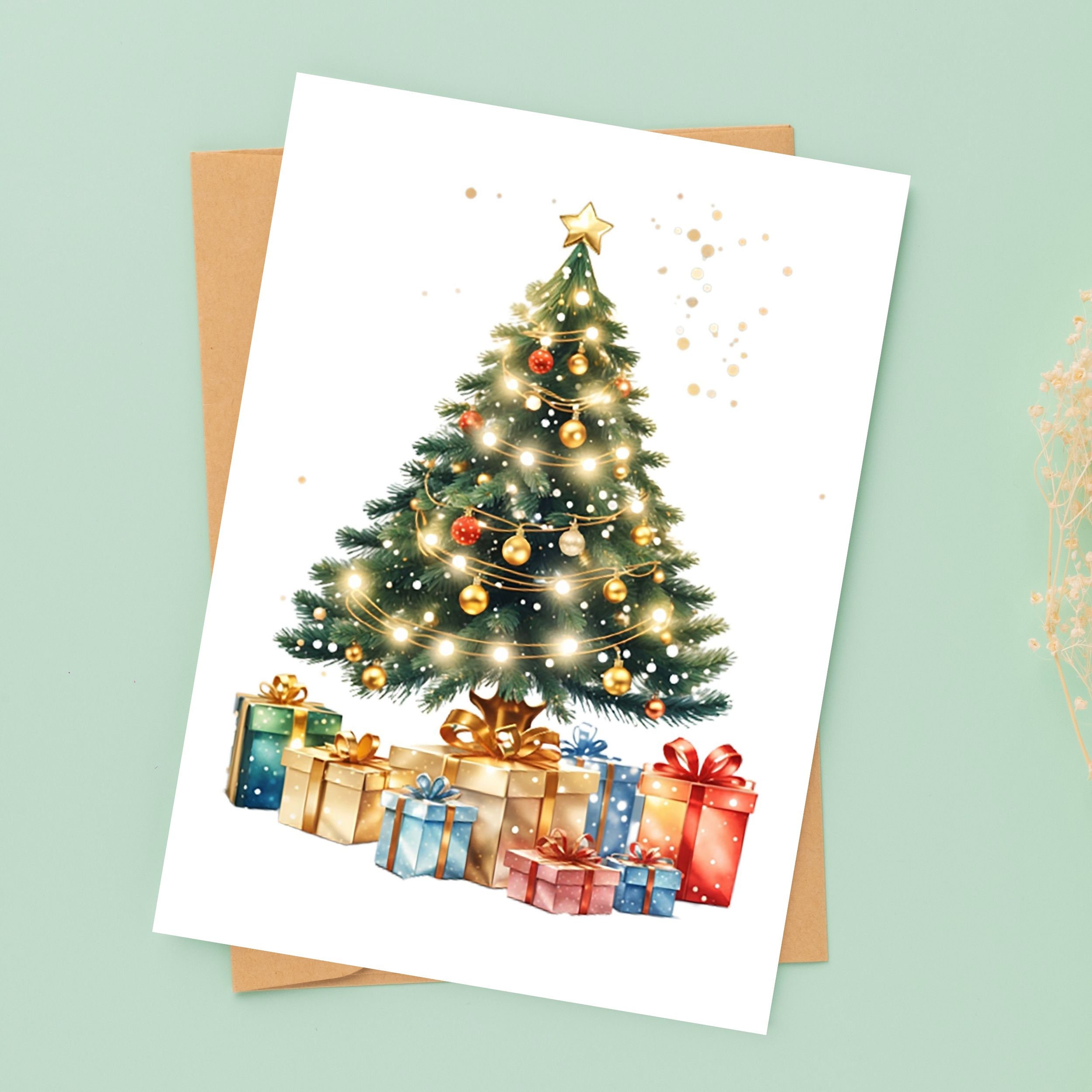 Printable Christmas Card Printable - Il Fullxfull.6068028114 Jmwo 