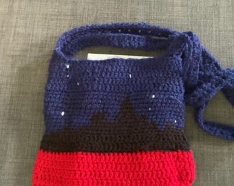 DIGITAL PATTERN!! No product -- just a PDF file. Punisher phoebe bridgers crochet bag/purse/tote pattern