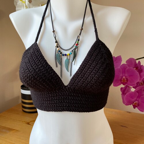 Handmade Crochet Top 100 Cotton Etsy