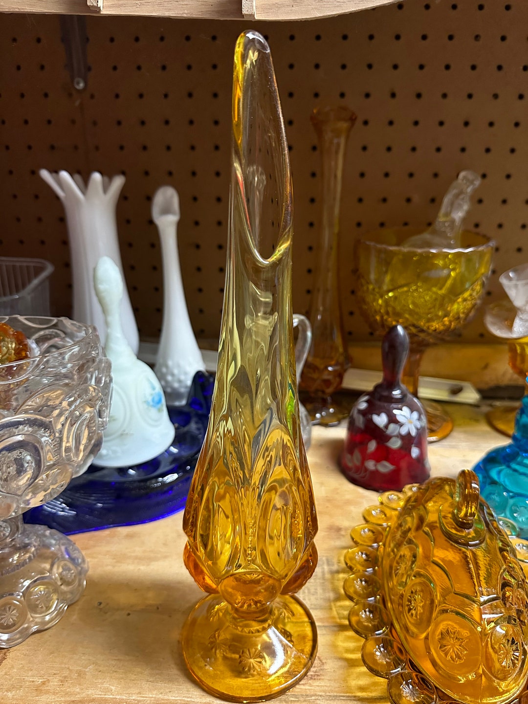 Kanawha Moon and Stars Swung Vase Etsy