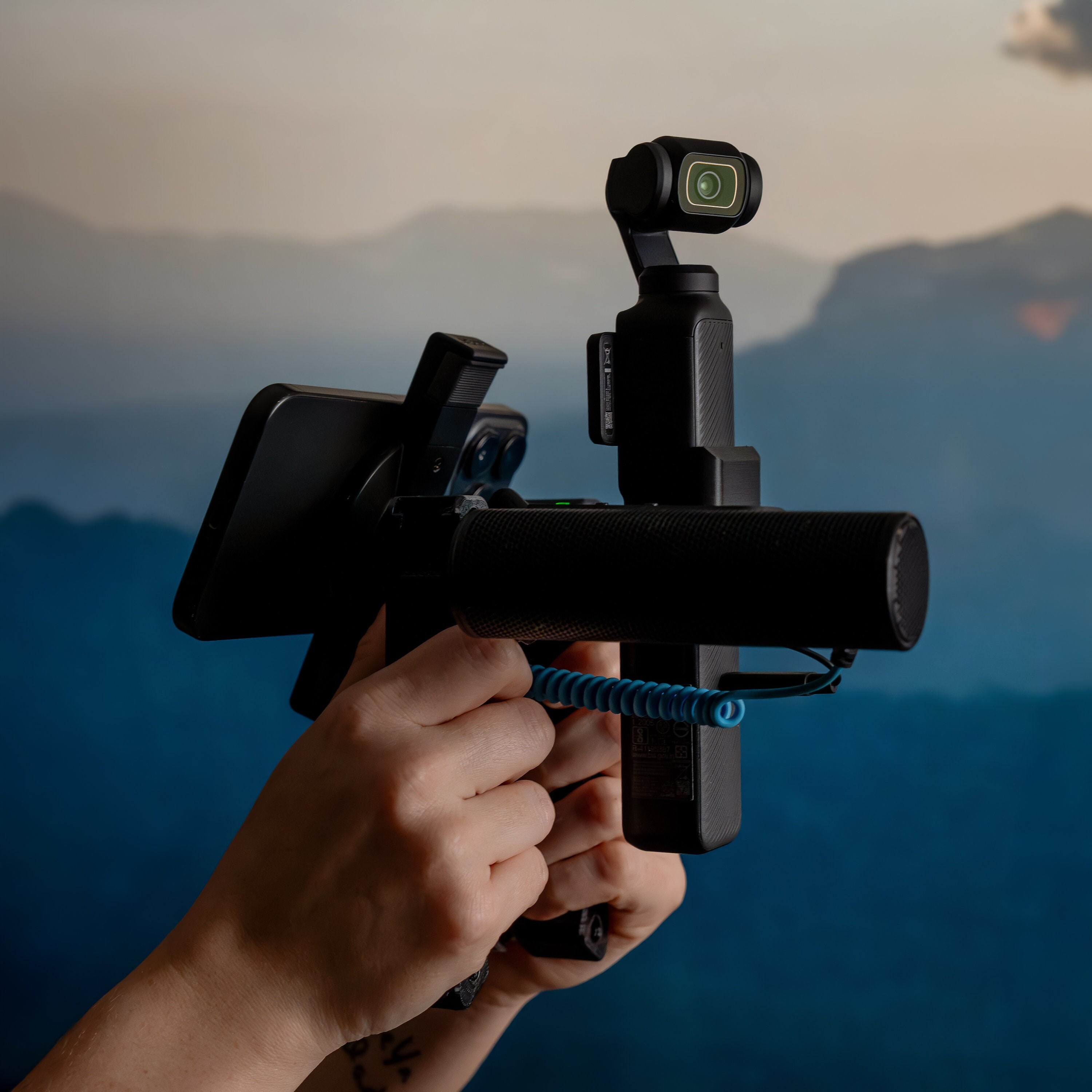 Grip Rig for DJI OSMO Pocket 3 Mount Your Phone, Mics, Lights Etsy