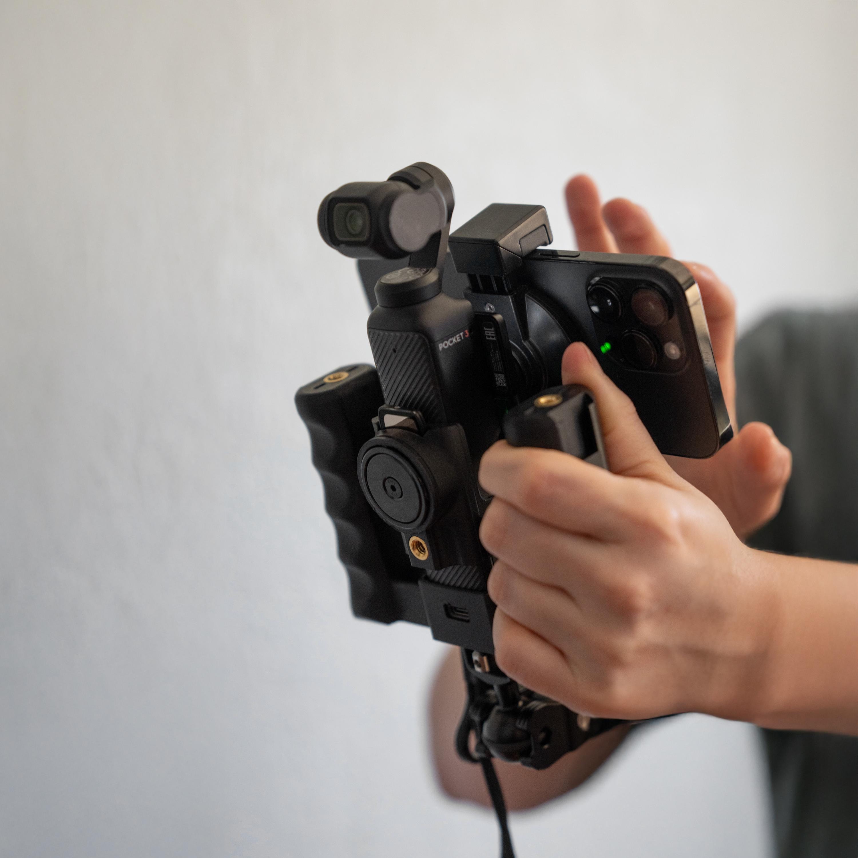 Grip Rig 2 for DJI OSMO Pocket 3 & 4 | Mount Your Phone, Mics, Lights ...
