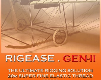 Rigease Gen-II - Super Fine Elastic Thread