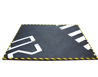 Repaired Runway to display aircraft models