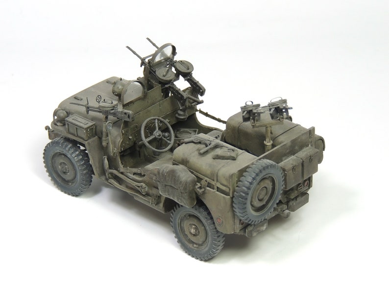 Pro-built Commando Car - Italeri - 1/35 - Etsy