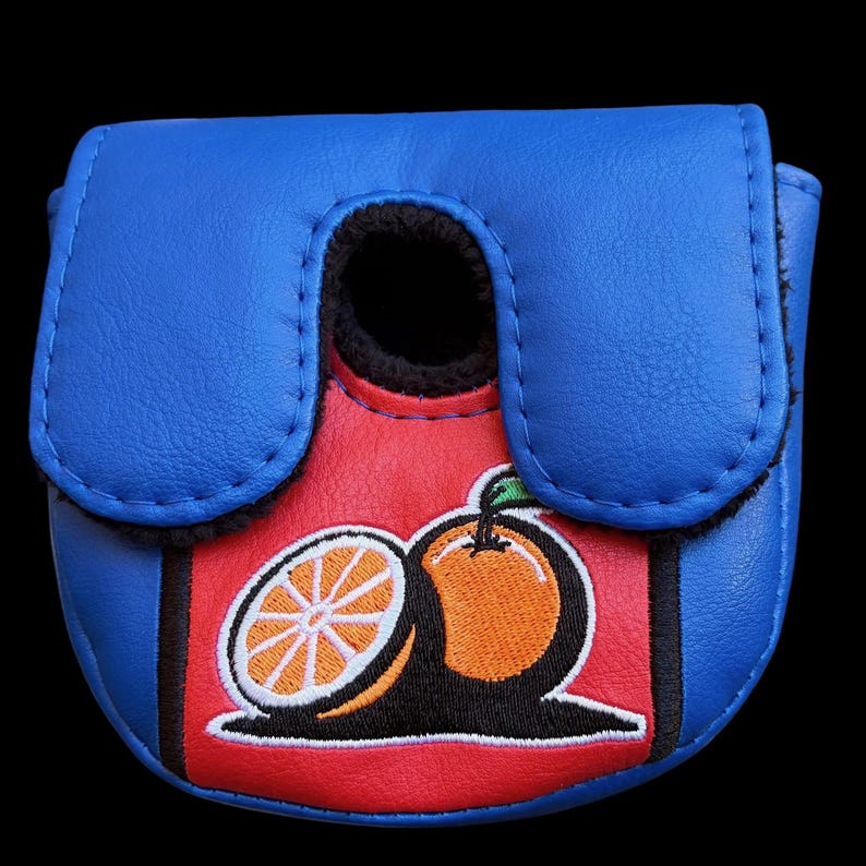 DF3 Lab Golf Putter Headcover - Angry Duck bild 2