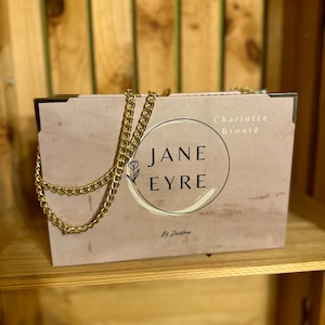 Buchtasche &#39;Jane Eyre&#39;, Buchtasche, Buchtasche, ideales Geschenk für Buchliebhaber