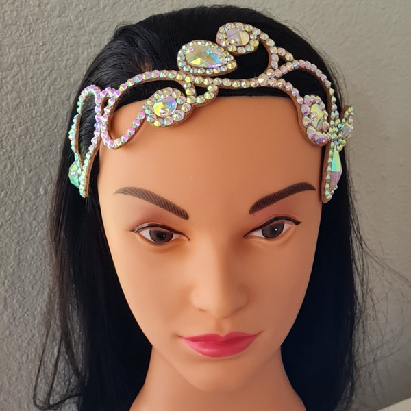 Decor for head, accessory for dance, ballroom jewelry, ballroom, bellydance