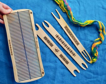 Personalized Rigid Heddle Loom Weaving Starter Kit