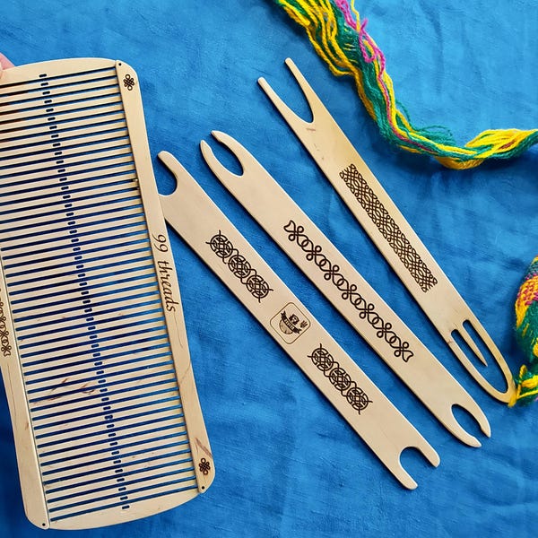 Personalized Rigid Heddle Loom Weaving Starter Kit