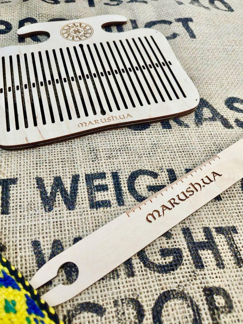 Rigid Heddle Backstrap Loom Weaving Kit. Customizing Available - Etsy