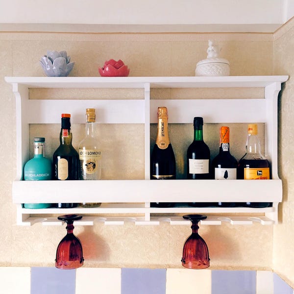 Floating Bar Shelf - Etsy UK