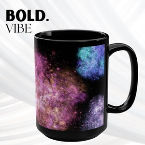 Kosmiczny Galaktyka Planety Gwiazda Kubek Kawy Kosmiczny Kubek Prezent dla niej Kosmiczny Prezent Astronomia Nauka Kubek Geek Prezent niebiański kubek galaktyki kosmiczny