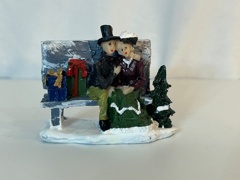 Vintage Christmas Village Figurines Greenbriar International 4 Styles