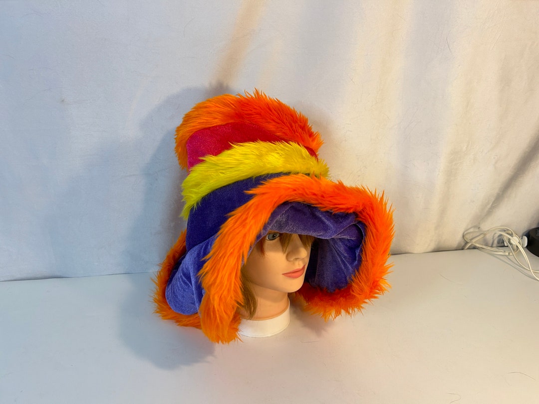 mardi gras floppy hat
