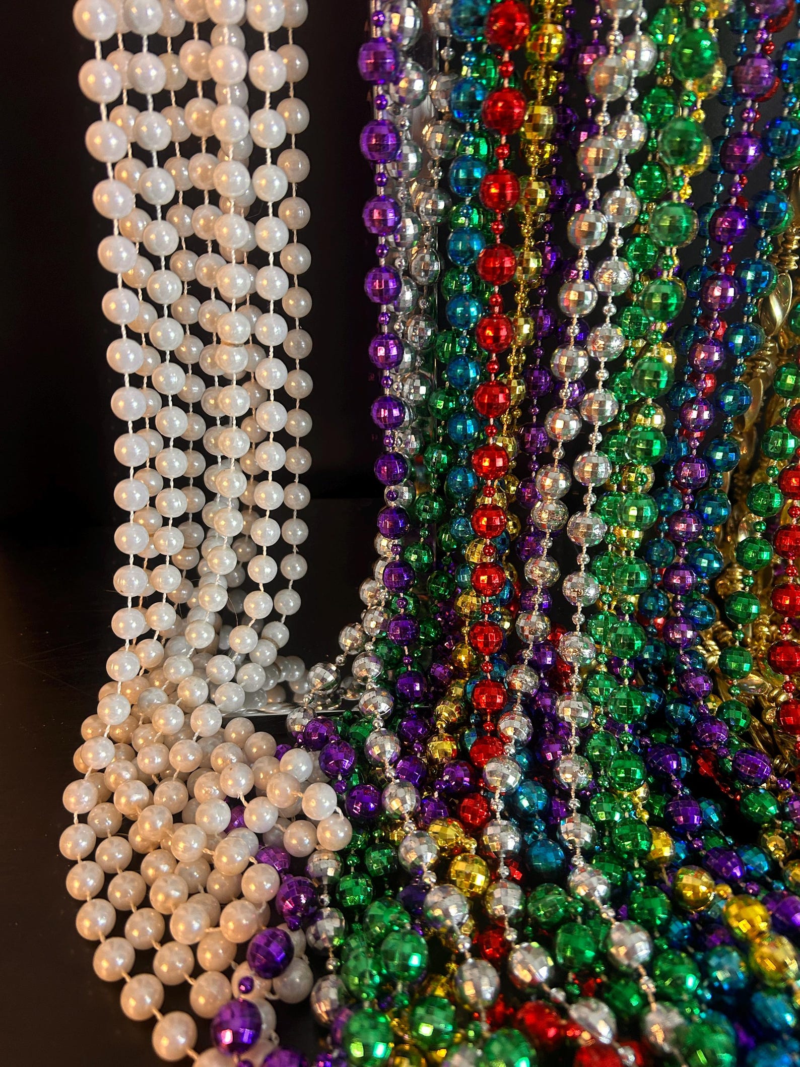 Large Mardi Gras Beads