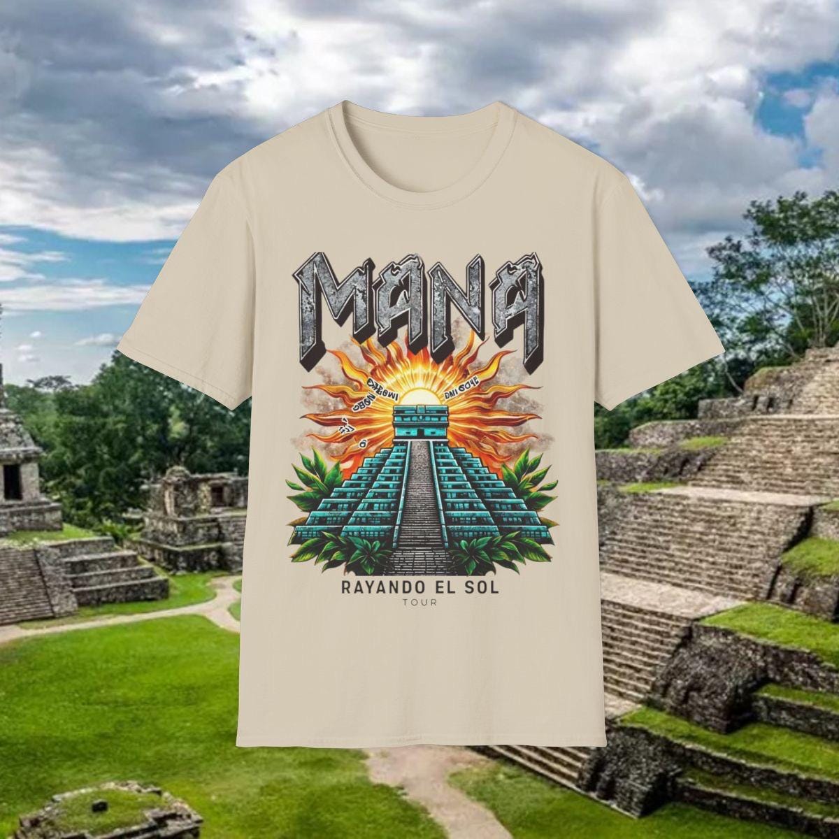 New! Rock En Espanol: MANA Tour Tshirt Mana Concert Shirt Cool Spanish ...