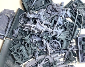 Misprint Mystery Bits Bag: Kitbashing, Wargaming, 3D resin printed, unpainted