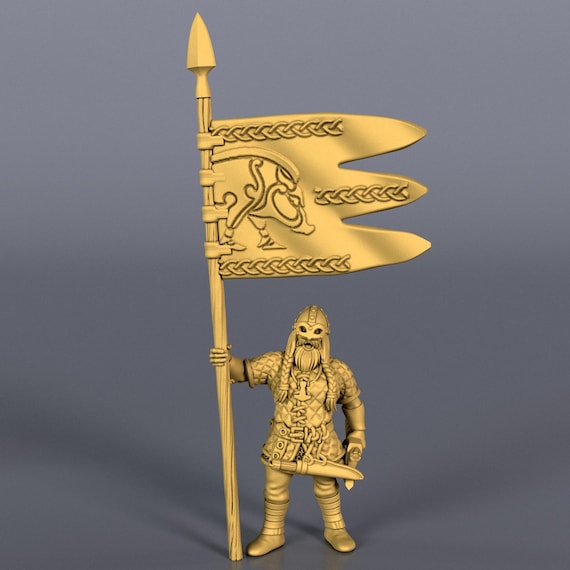 Miniature Viking Warrior - Next Level Miniatures G512 - Occasion