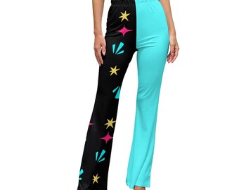 Be a star aqua Bell Bottoms(All-Over Printing)