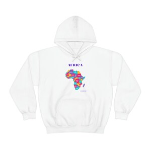 Africa Hooded Sweatshirt