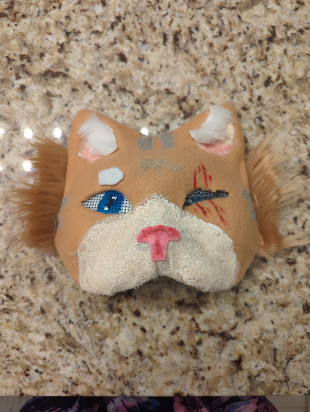 Ginger Cat Therian Mask Etsy