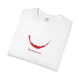 Maglietta Batman DC Comics Donna – Joker Why So Serious? – 100% Cotone, Nero, Taglie M-L-XL