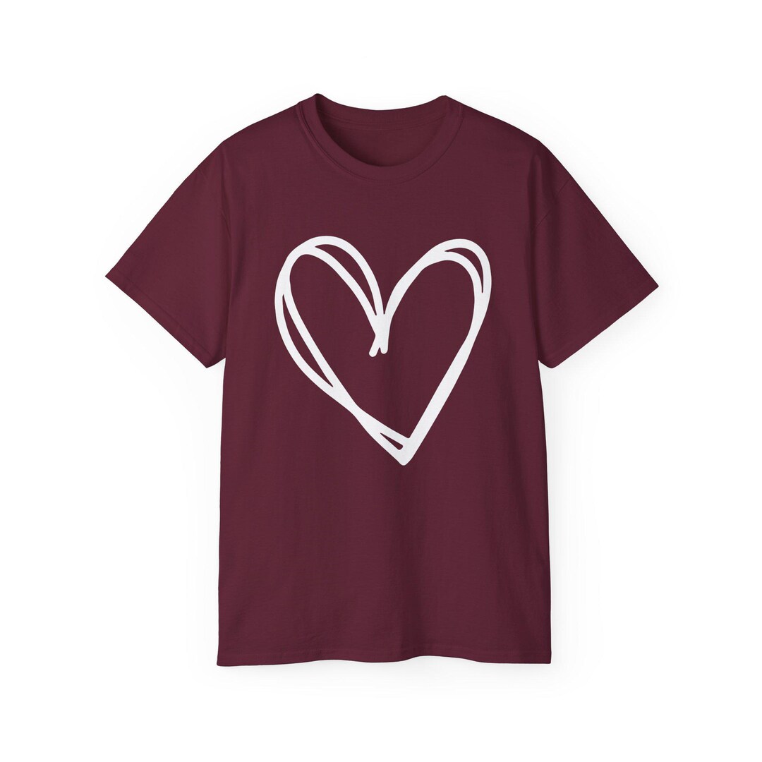 Double Heart Stripe Tee main image 0
