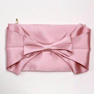 Silk Wool Bow Clutch image 2