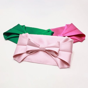 Silk Wool Bow Clutch image 1