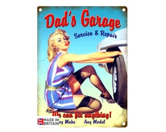 Handmade Vintage Metal Wall Sign