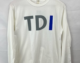 Volkswagen TDI Clean Diesel Cotton Long Sleeve Shirt - Officially Licensed Product