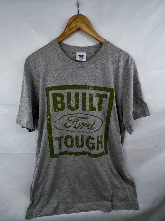 T-shirt Homme L 'Built Ford Tough' Blanc - Marque Delta
