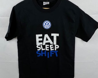 Volkswagen "Eat, Sleep, Shift" Shirt - Officially Licensed Product