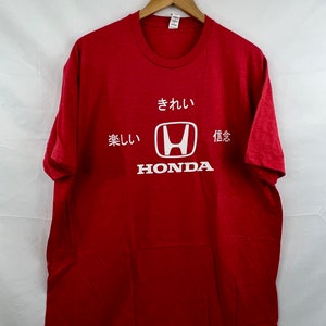Honda &quot;Beautiful, Fun, Belief&quot; T-Shirt -2XL - Officially Licensed Product