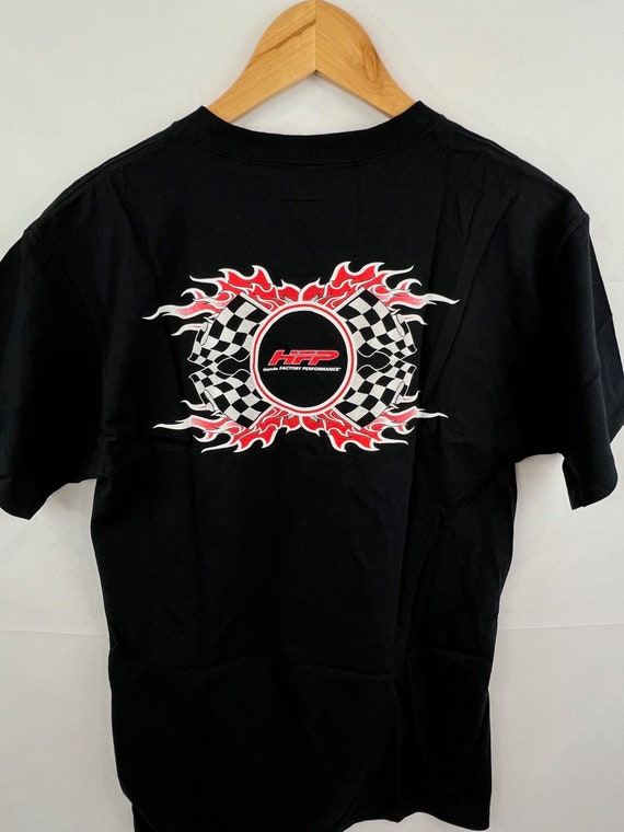 Tシャツ・カットソー HONDA MOTORCYCLE Racing Fire Blade Tshirt Black Honda CBR954RR FireBlade 2002-2003 - Motorcycle T-Shirt for