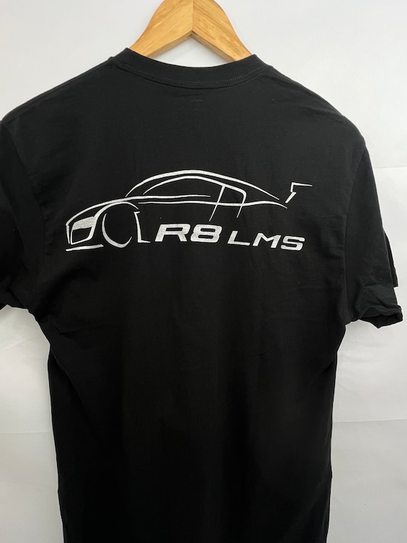 Audi R8 T shirt Plain Front Logo on Back Small Etsy