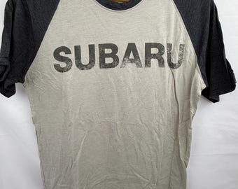 Subaru Faded Basesball T-Shirt - Officially Licensed Product