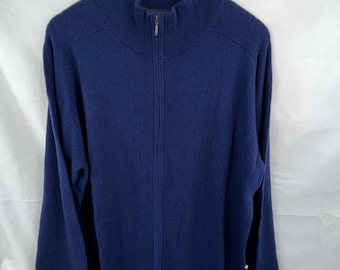 Mercedes-Benz Wool and Cashmere Zipper Cardigan - Men's XL - Officially Licensed Product