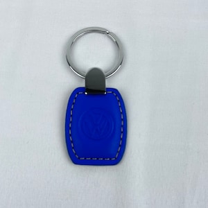 Leather Volkswagen Keychain - Officially Licensed Product