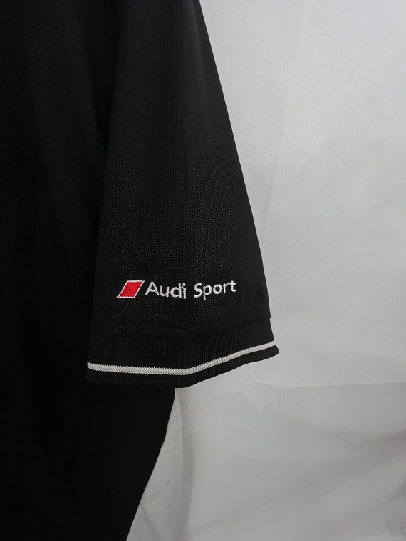 Audi Sport Color Block Golf Shirt - Men's Medium - image 2