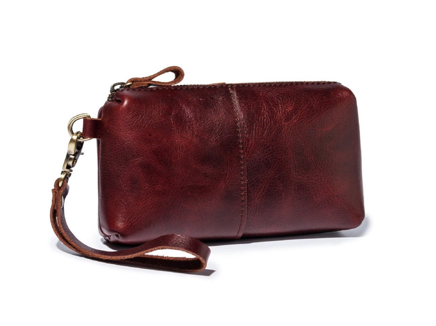 Handmade Leather Phone Wallet Clutch Handcrafted for Your Etsy