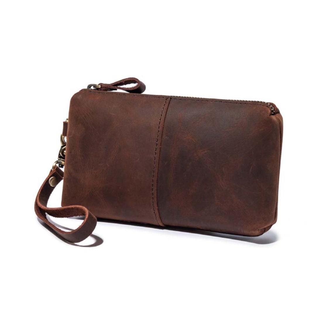 Handmade Leather Phone Wallet Clutch Handcrafted for Your Etsy