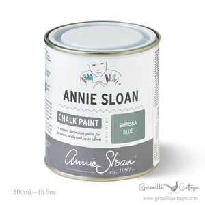 Svenska Blue - Annie Sloan Chalk Paint® Pint (500ml) appx 16.90oz