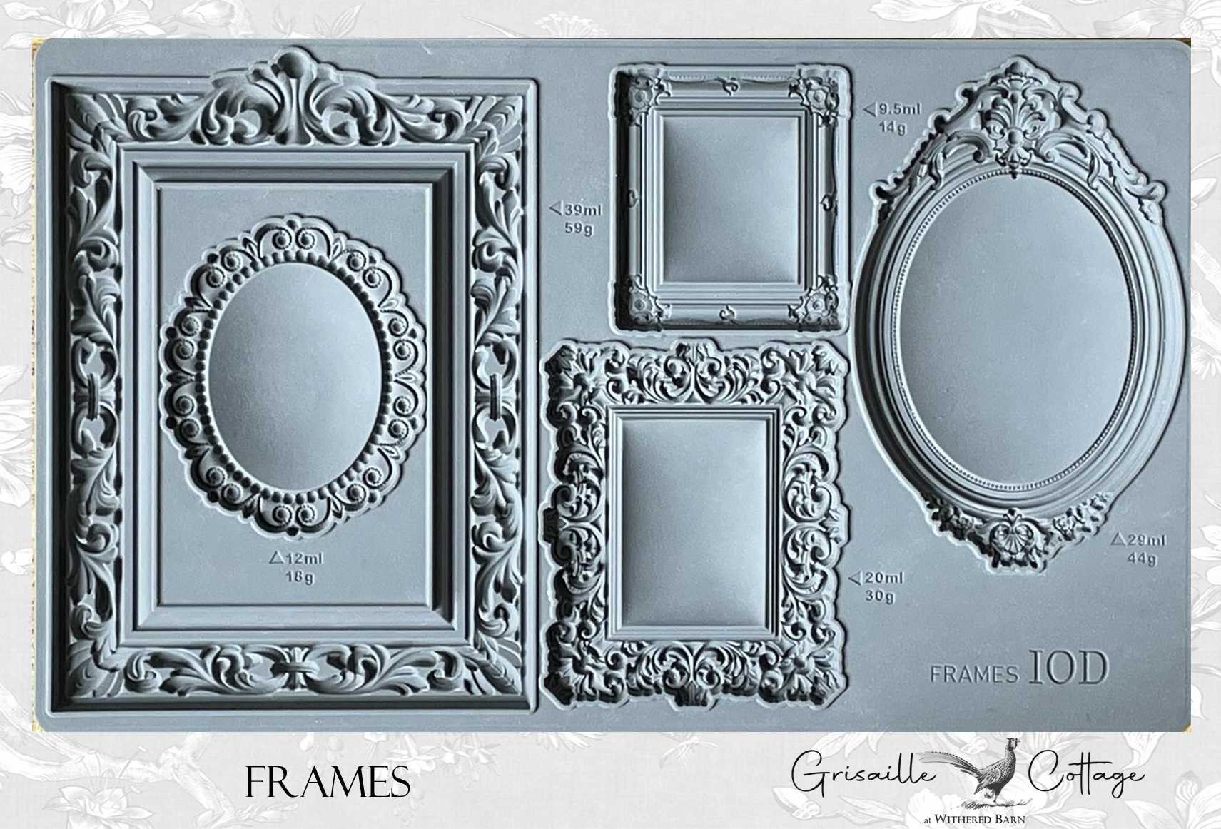 Dainty Flourishes IOD Décor Mould 6 X 10 by Iron Orchid Designs New Release  
