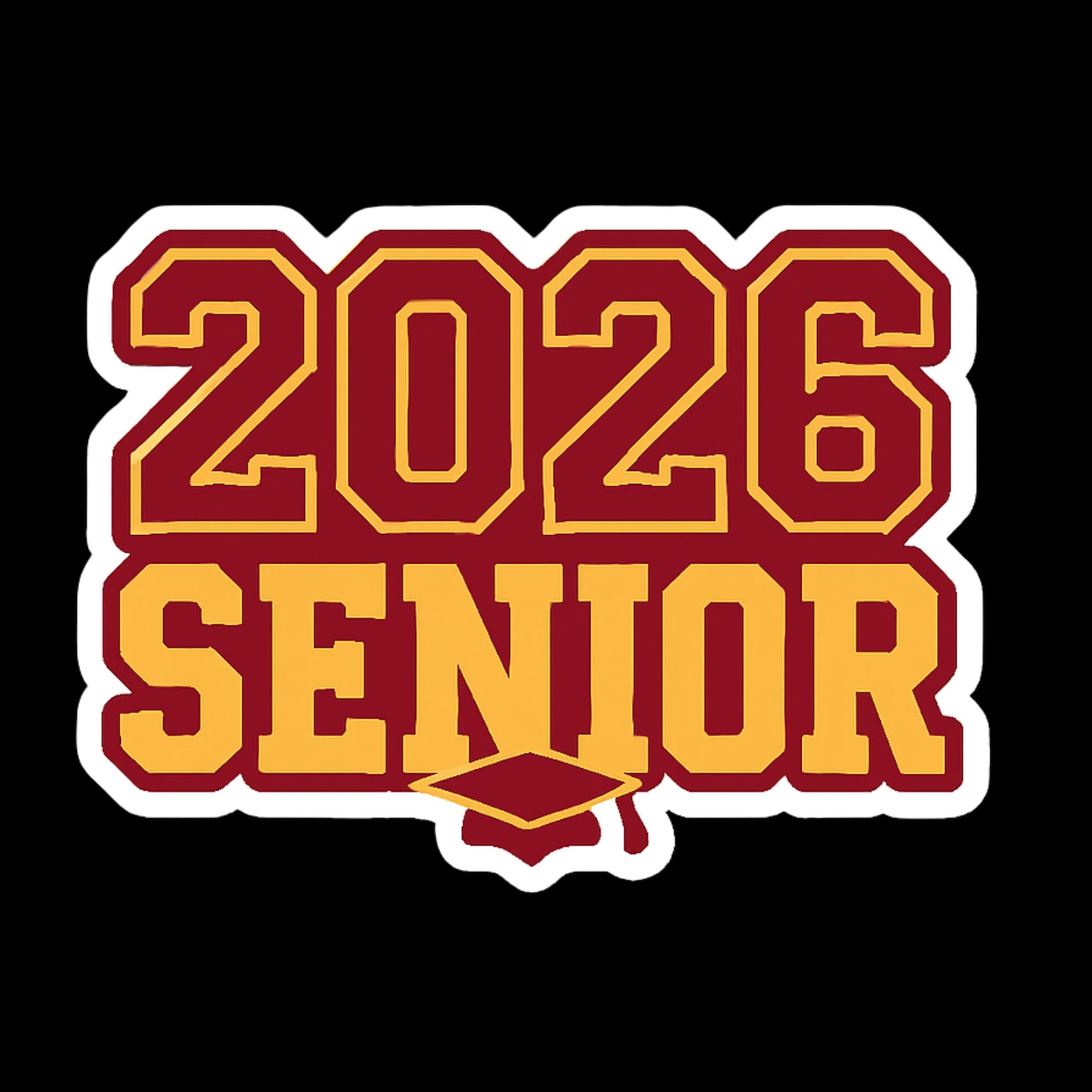 Senior 2026 Sticker Etsy Il Mg5u 